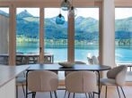 Panoramablick über den Wolfgangsee, privater Seezugang mit Steganlage - Panoramablick über den Wolfgangsee, privater Seezugang mit Steganlage, Immobilien-Kurz-Salzburg
